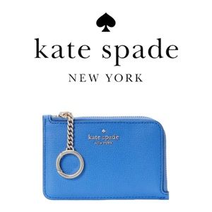 NWT KATE SPADE Darcy L-Zip Card Holder Wallet
